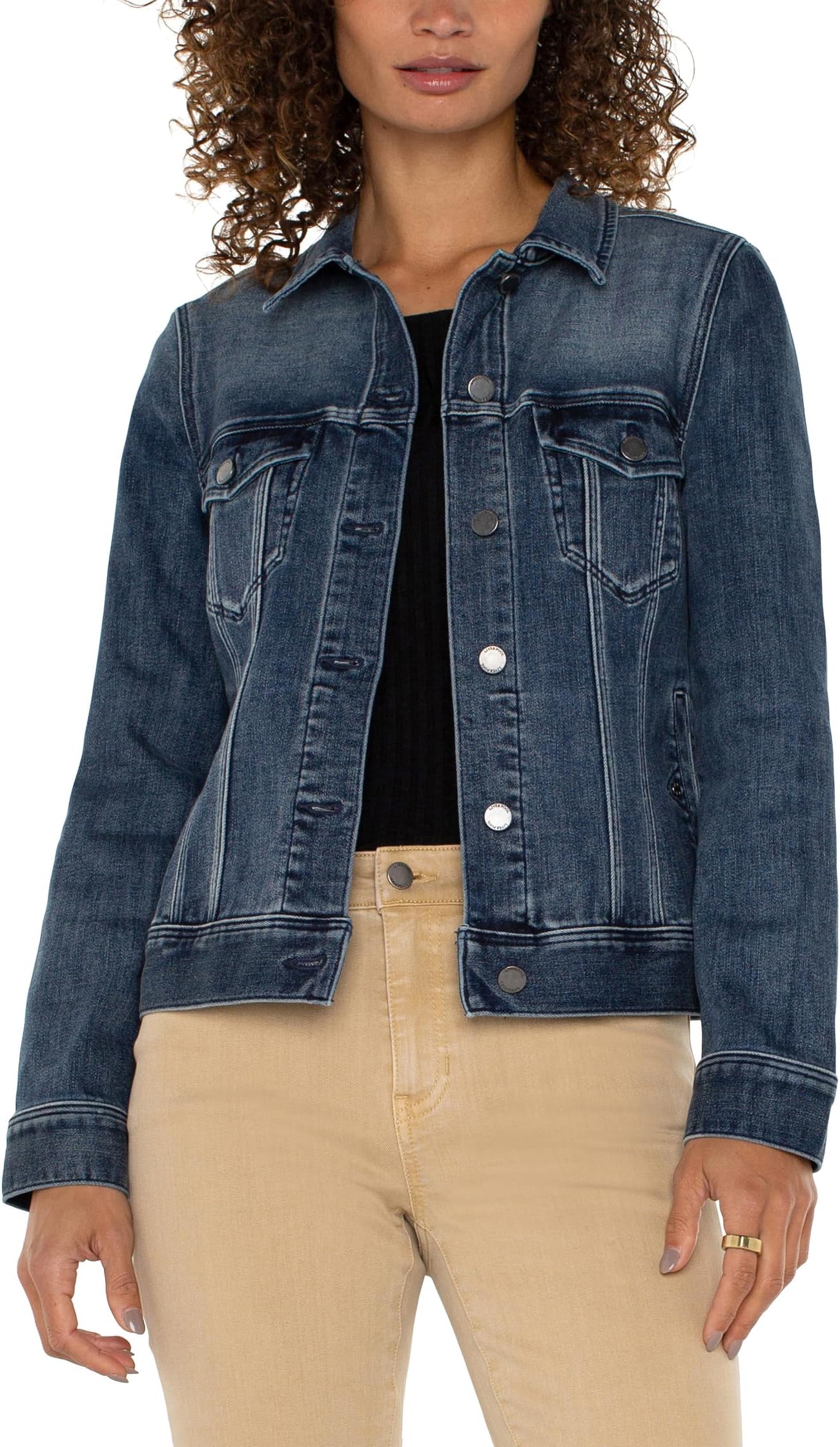 Куртка Liverpool Los Angeles Petite Classic Jean Jacket Stretch Denim, Ponderay
Куртка Liverpool Los Angeles Petite Classic Jean Jacket Stretch Denim, Ponderay