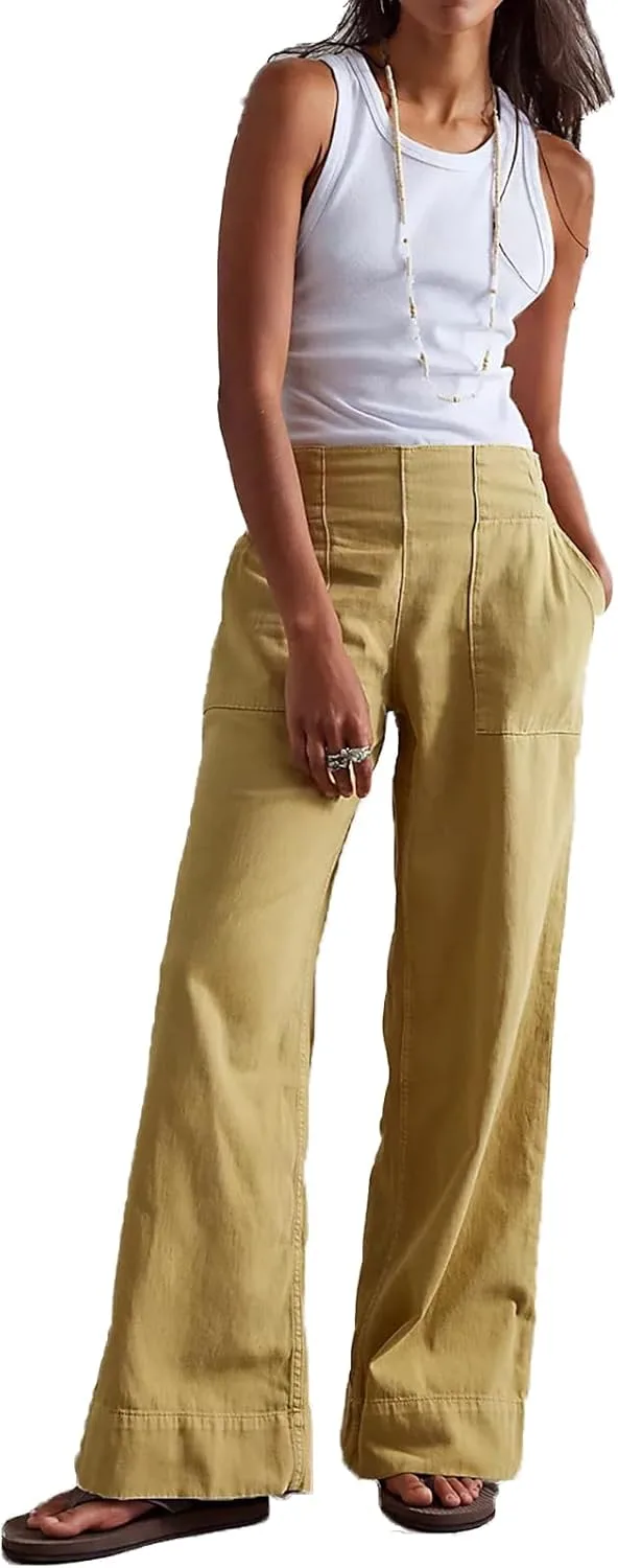 Lisskolo женские широкие джинсы-барашки Mid Waist
Lisskolo женские широкие джинсы-барашки Mid Waist