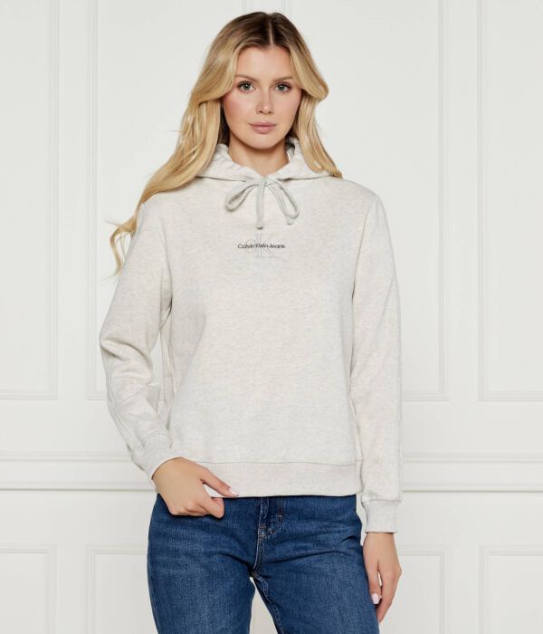 Толстовка женская Calvin Klein Jeans однотонная с капюшоном, серый
Толстовка женская Calvin Klein Jeans однотонная с капюшоном, серый