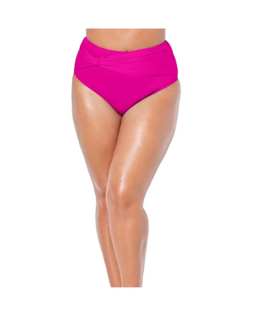 Женские плавки с боковой завязкой и драпировкой, с высокой талией Swimsuits for All, Fruit punch
Женские плавки с боковой завязкой и драпировкой, с высокой талией Swimsuits for All, Fruit punch