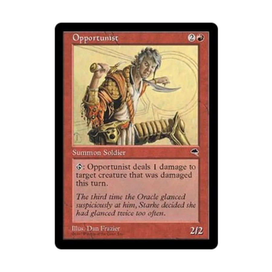 CCG Оппортунист (U), MTG - Tempest
CCG Оппортунист (U), MTG - Tempest