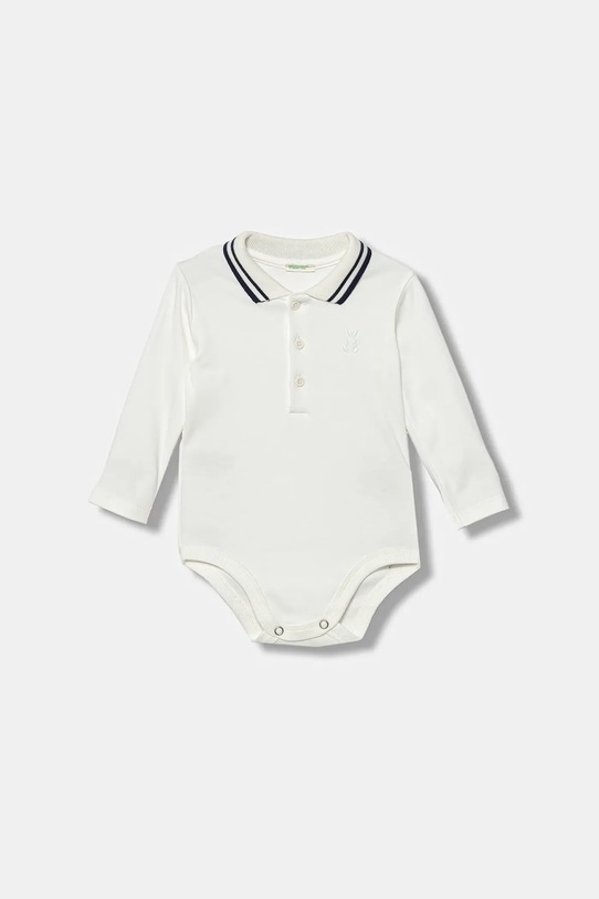 Хлопковый боди для малышей United Colors Of Benetton, белый
Хлопковый боди для малышей United Colors Of Benetton, белый