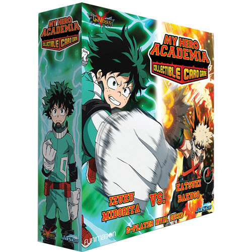 Карточная игра Jasco Games My Hero Academia CCG: 2-Player Rival Decks - Izuku Midoriya vs Katsuki Bakugo
Карточная игра Jasco Games My Hero Academia CCG: 2-Player Rival Decks - Izuku Midoriya vs Katsuki Bakugo