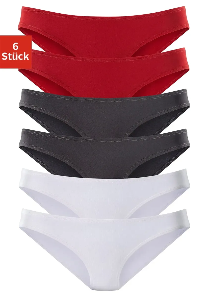 Трусики бикини Vivance active (6 шт.) из мягкой микрофибры, белый
Трусики бикини Vivance active (6 шт.) из мягкой микрофибры, белый