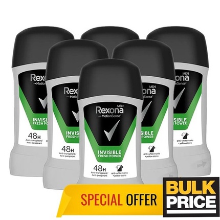 Мужской дезодорант Invisible Fresh Power Stick 48h Sweat Odour Protection
Мужской дезодорант Invisible Fresh Power Stick 48h Sweat Odour Protection