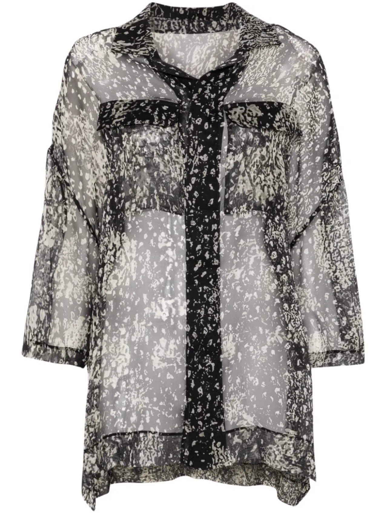 Rick Owens рубашка Magnum Tommy, черный
Rick Owens рубашка Magnum Tommy, черный