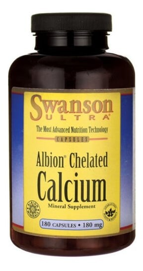 Swanson, Хелат кальция Альбион 180 мг, 180 капсул
Swanson, Хелат кальция Альбион 180 мг, 180 капсул