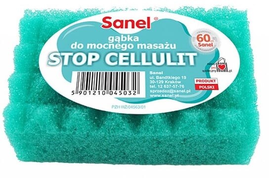Сильная массажная губка Sanel, Stop Cellulite
Сильная массажная губка Sanel, Stop Cellulite