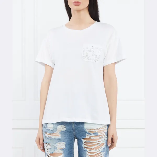 Футболка стандартного кроя Liu Jo, белый
Футболка стандартного кроя Liu Jo, белый