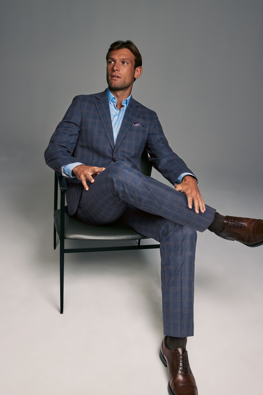 Пиджак в клетку с начесом, приталенный Next, синий
Пиджак в клетку с начесом, приталенный Next, синий