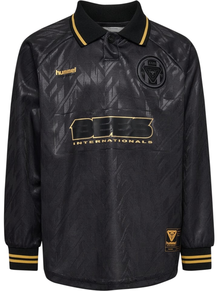 Детская футболка с длинным рукавом "Loose Bay Soccer Jersey Long Sleeve" черного цвета Hummel
Детская футболка с длинным рукавом "Loose Bay Soccer Jersey Long Sleeve" черного цвета Hummel