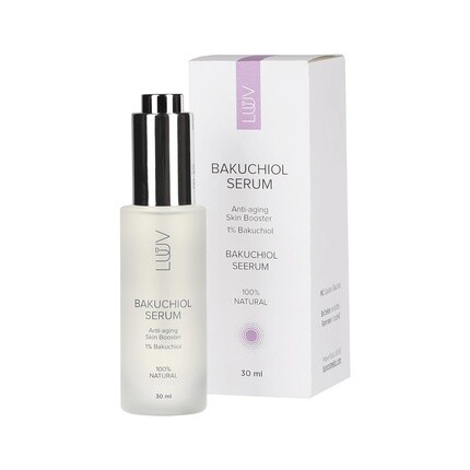 LUUV Bakuchiol Serum 30ml - 100% натуральный антивозрастной коллагеновый усилитель для всех типов кожи
LUUV Bakuchiol Serum 30ml - 100% натуральный антивозрастной коллагеновый усилитель для всех типов кожи