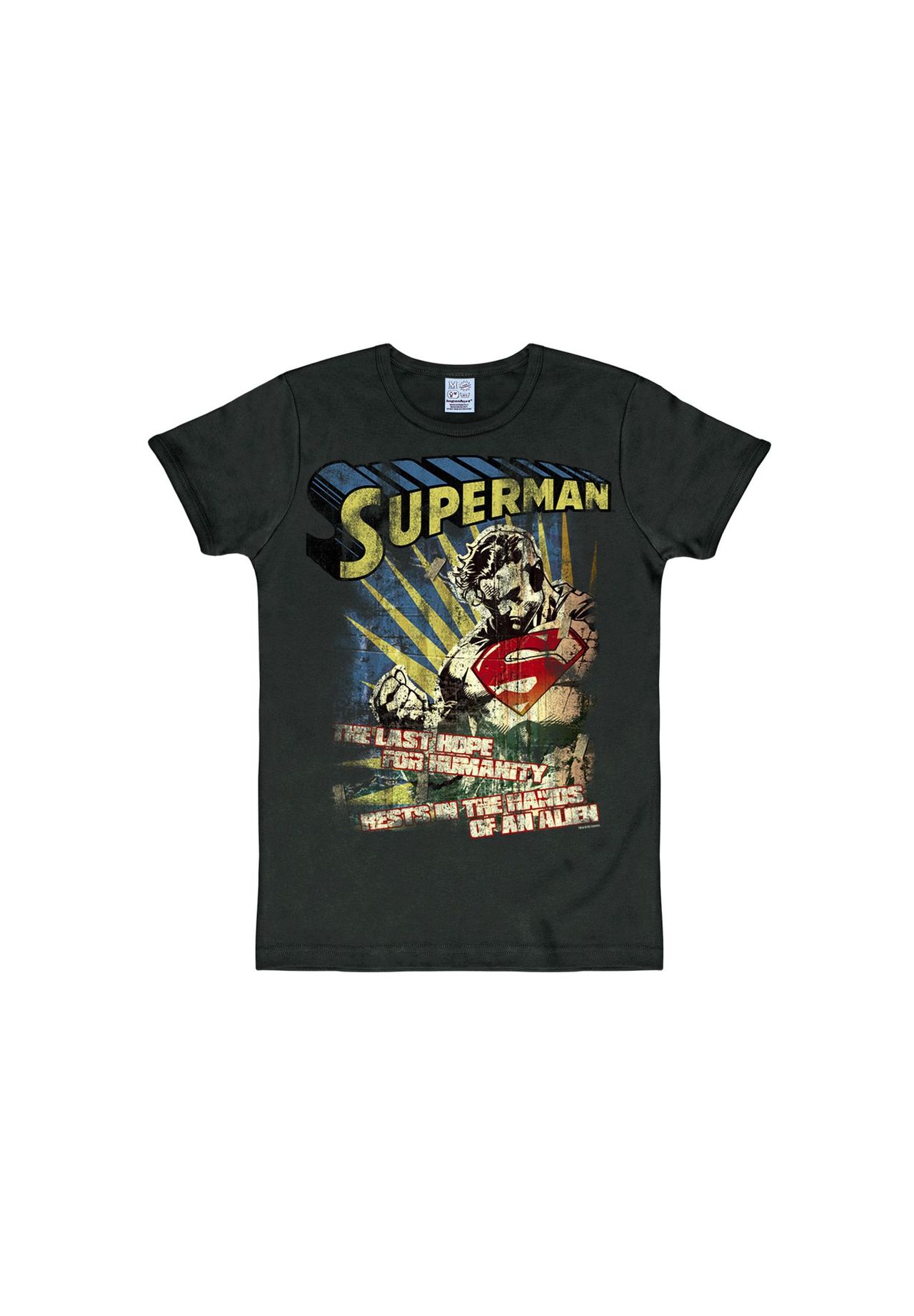 Футболка Slimfit Superman - Последняя надежда LOGOSHIRT, черный
Футболка Slimfit Superman - Последняя надежда LOGOSHIRT, черный