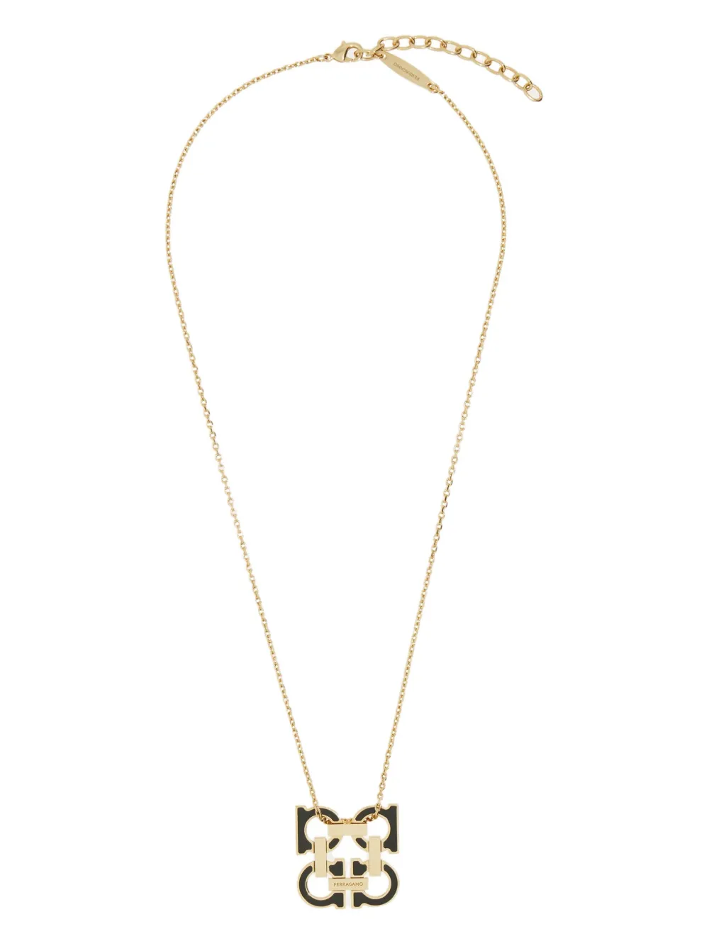 Колье с подвеской Gancini Ferragamo, золотой 
Колье с подвеской Gancini Ferragamo, золотой