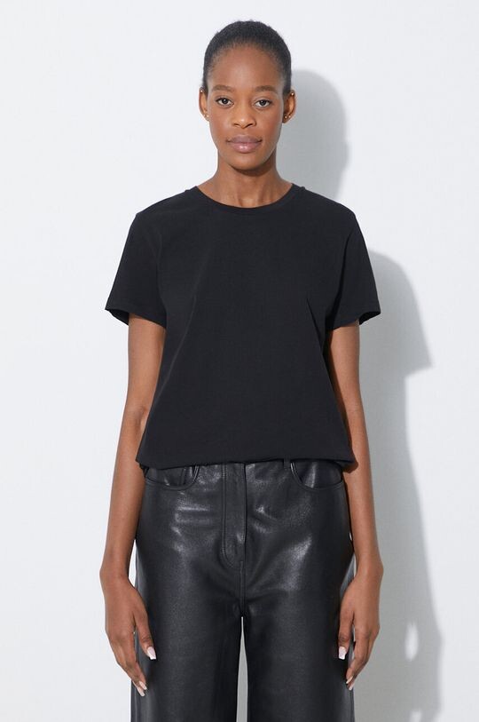 Хлопковая футболка Samsoe Samsoe, черный
Хлопковая футболка Samsoe Samsoe, черный