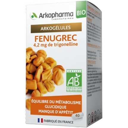 Капсулы с пажитником Фитотерапия Стандарт 45 шт Arkopharma
Капсулы с пажитником Фитотерапия Стандарт 45 шт Arkopharma