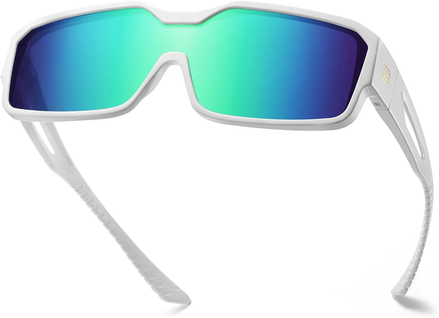 Поляризованные спортивные солнцезащитные очки DUCO для мужчин и женщин, облегающие очки, подходят для езды на велосипеде и рыбалки, A White Frame Revo Green Lens
Поляризованные спортивные солнцезащитные очки DUCO для мужчин и женщин, облегающие очки, подходят для езды на велосипеде и рыбалки, A White Frame Revo Green Lens