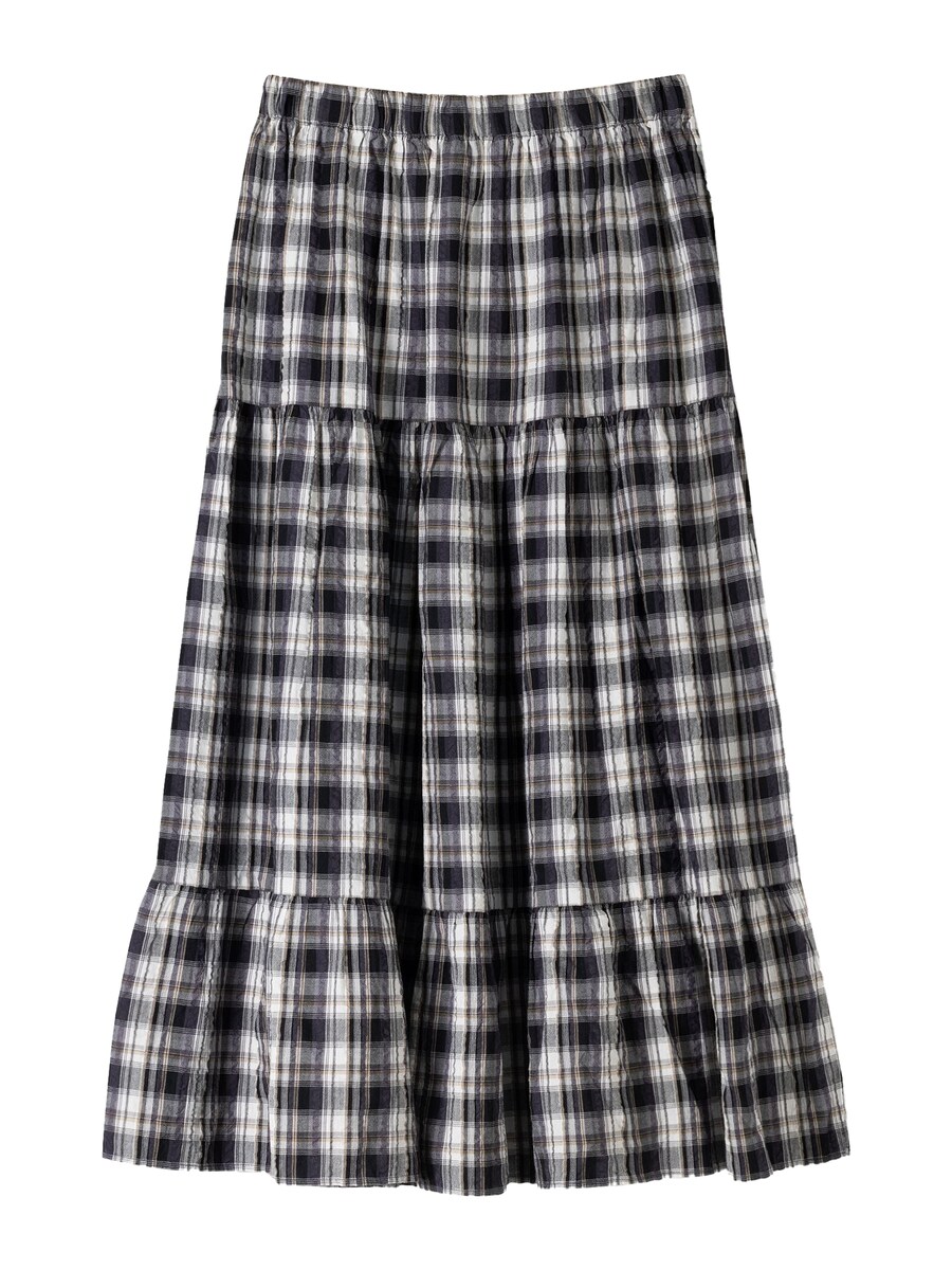 Юбка Bershka, цвет Black/Off white 
Юбка Bershka, цвет Black/Off white