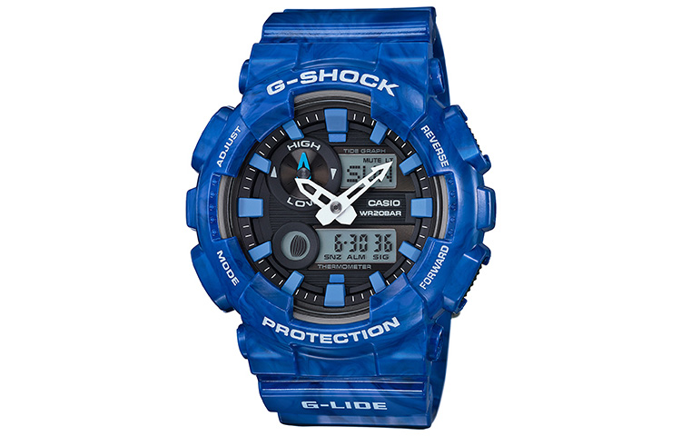 CASIO Часы Men G-Lide Series Blue Watch GAX-100MA-2A
CASIO Часы Men G-Lide Series Blue Watch GAX-100MA-2A