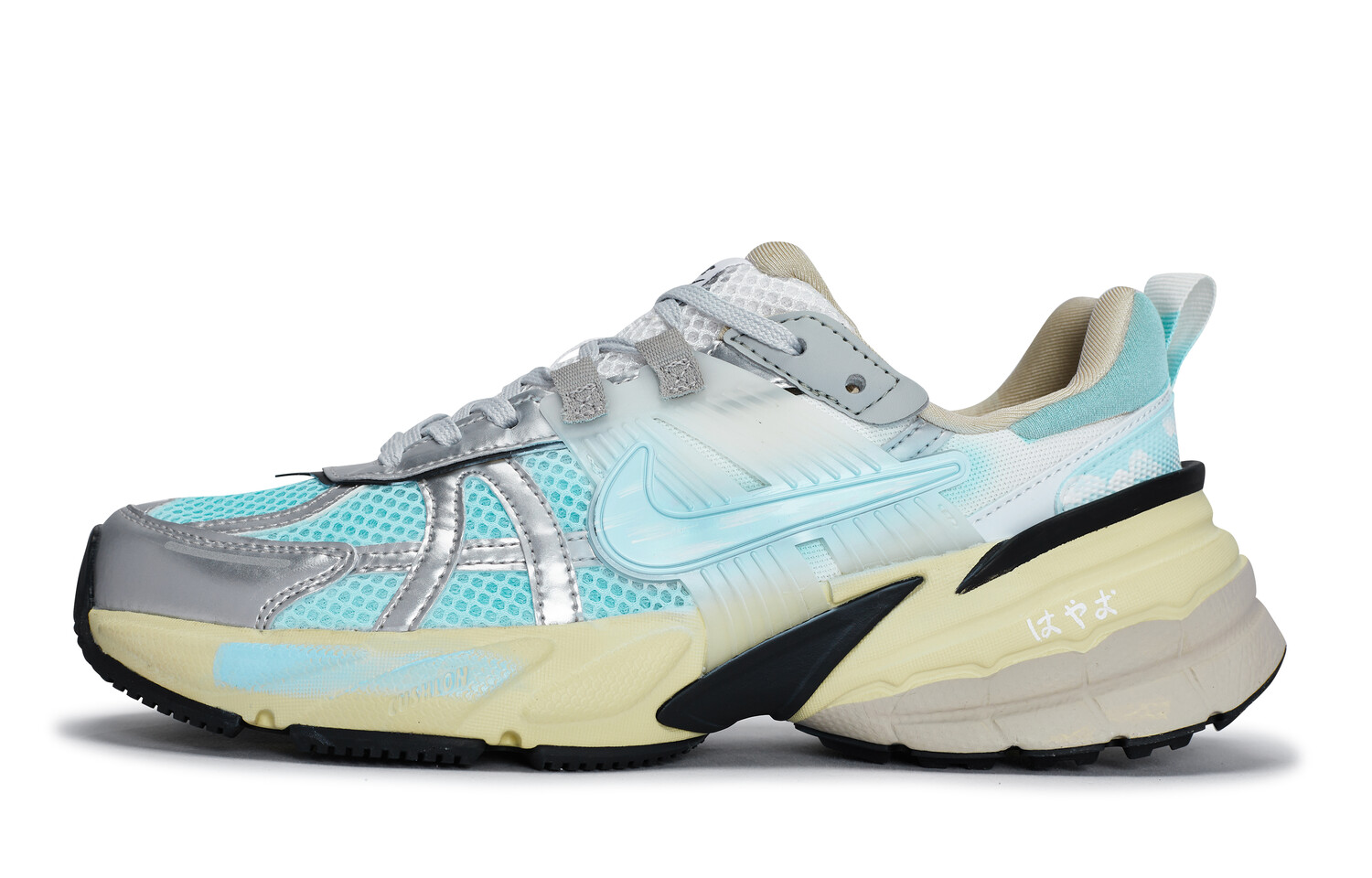 Кроссовки для бега V2K Run женские с низким верхом, сине-зеленые, серебристые Nike
Кроссовки для бега V2K Run женские с низким верхом, сине-зеленые, серебристые Nike