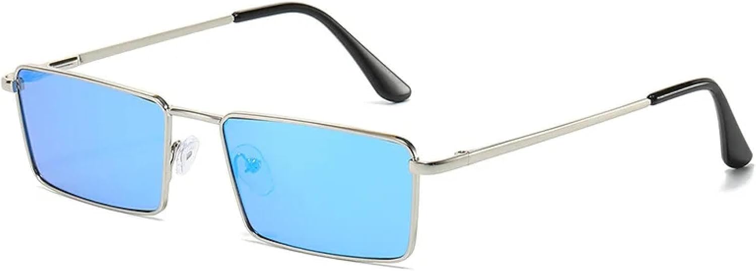 Солнцезащитные очки с защитой от УФ-излучения UV400 | Металлическая оправа | Для женщин и мужчин | Для занятий спортом на открытом воздухе и вождения DSVIGF, Silver-bluemirror
Солнцезащитные очки с защитой от УФ-излучения UV400 | Металлическая оправа | Для женщин и мужчин | Для занятий спортом на открытом воздухе и вождения DSVIGF, Silver-bluemirror