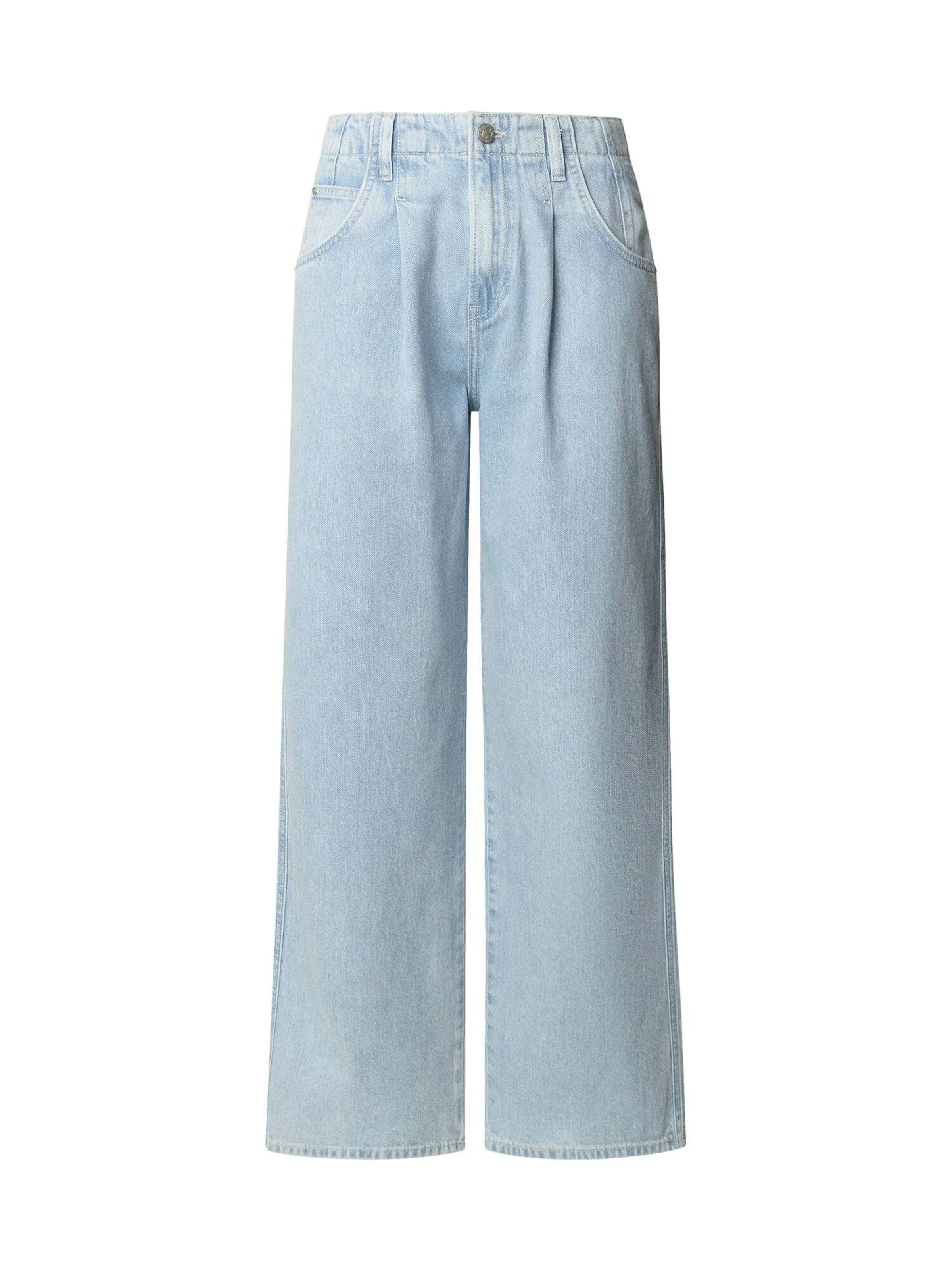 Pepe Jeans Джинсы свободного кроя плиссе в светло-голубом цвете
Pepe Jeans Джинсы свободного кроя плиссе в светло-голубом цвете