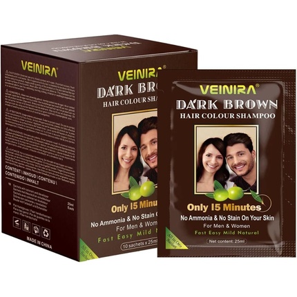 Травяной шампунь-краска для волос Quick Hair Color Instant для мужчин и женщин Veinira
Травяной шампунь-краска для волос Quick Hair Color Instant для мужчин и женщин Veinira