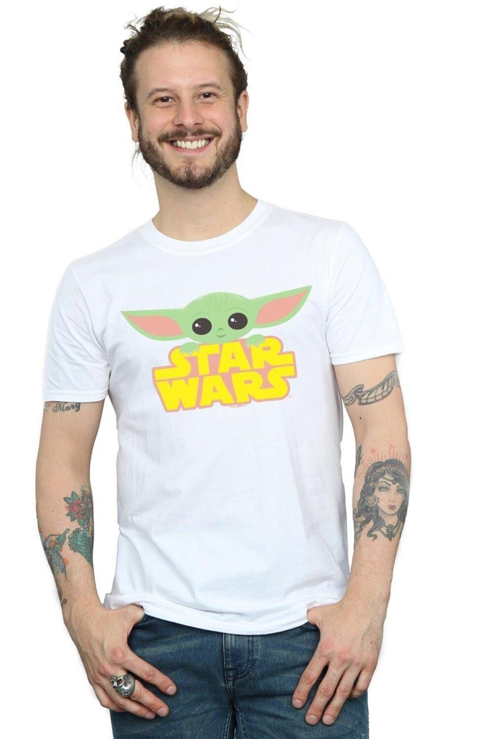 Футболка с логотипом The Mandalorian The Child Star Wars, белый
Футболка с логотипом The Mandalorian The Child Star Wars, белый