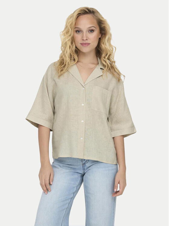 Рубашка стандартного кроя Only, серый
Рубашка стандартного кроя Only, серый