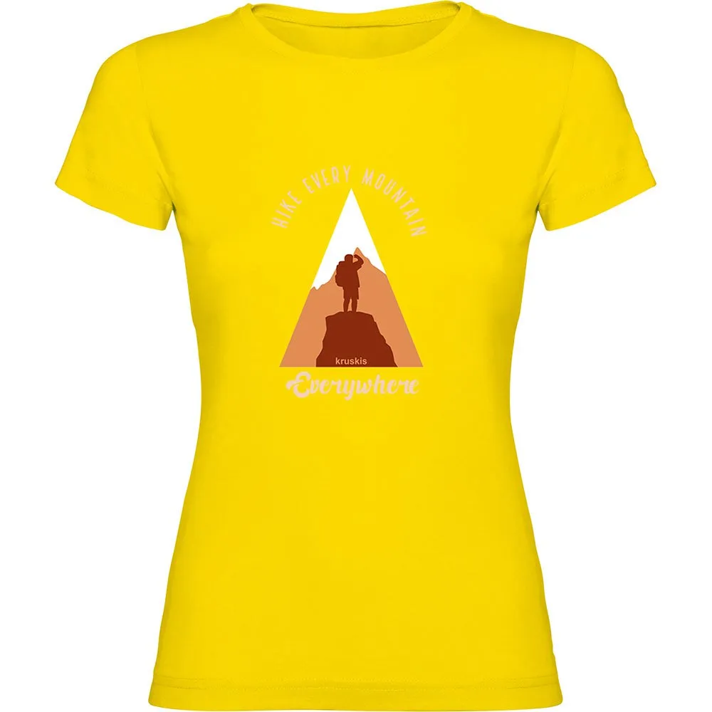 Футболка с коротким рукавом Kruskis Hike Every Mountain, желтый
Футболка с коротким рукавом Kruskis Hike Every Mountain, желтый