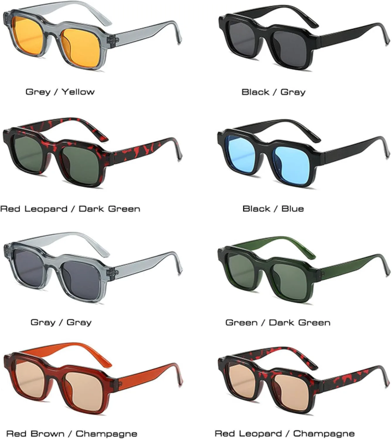 Солнцезащитные очки с защитой от УФ-излучения UV400 для женщин и мужчин | Зелёные с розовым оттенком | для занятий спортом на открытом воздухе DSVIGF, Black Blue
Солнцезащитные очки с защитой от УФ-излучения UV400 для женщин и мужчин | Зелёные с розовым оттенком | для занятий спортом на открытом воздухе DSVIGF, Black Blue