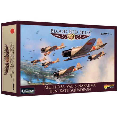 Миниатюра Warlord Games Blood Red Skies: IJN - Aichi D3A 'Val' & Nakajima B5N 'Kate' Squadron
Миниатюра Warlord Games Blood Red Skies: IJN - Aichi D3A 'Val' & Nakajima B5N 'Kate' Squadron