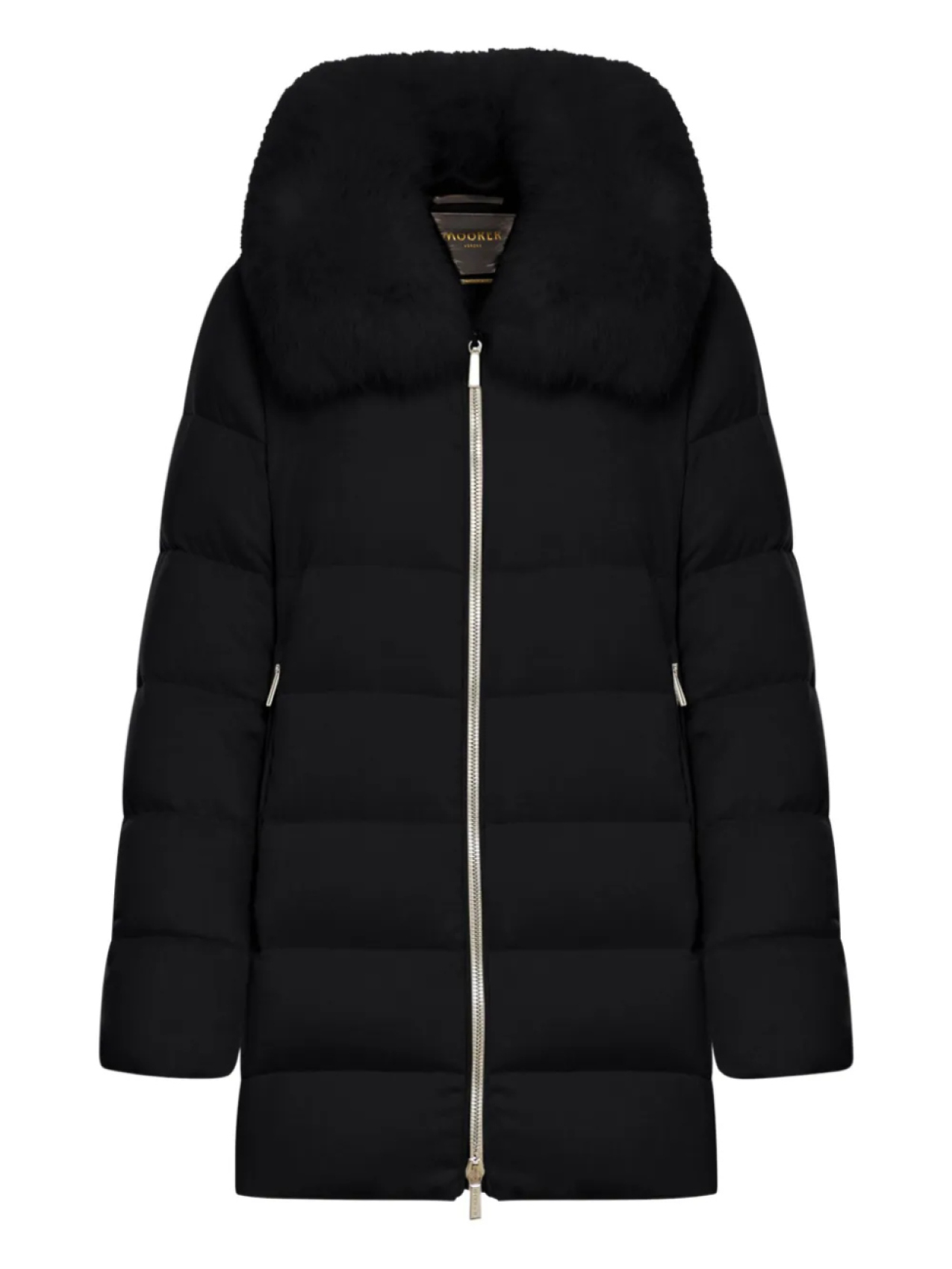 Пальто из меха дорадо Мурера Moorer, черный
Пальто из меха дорадо Мурера Moorer, черный