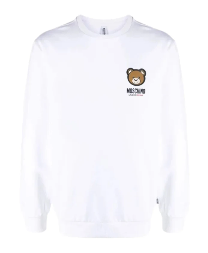 Пуловер без капюшона Moschino, белый
Пуловер без капюшона Moschino, белый