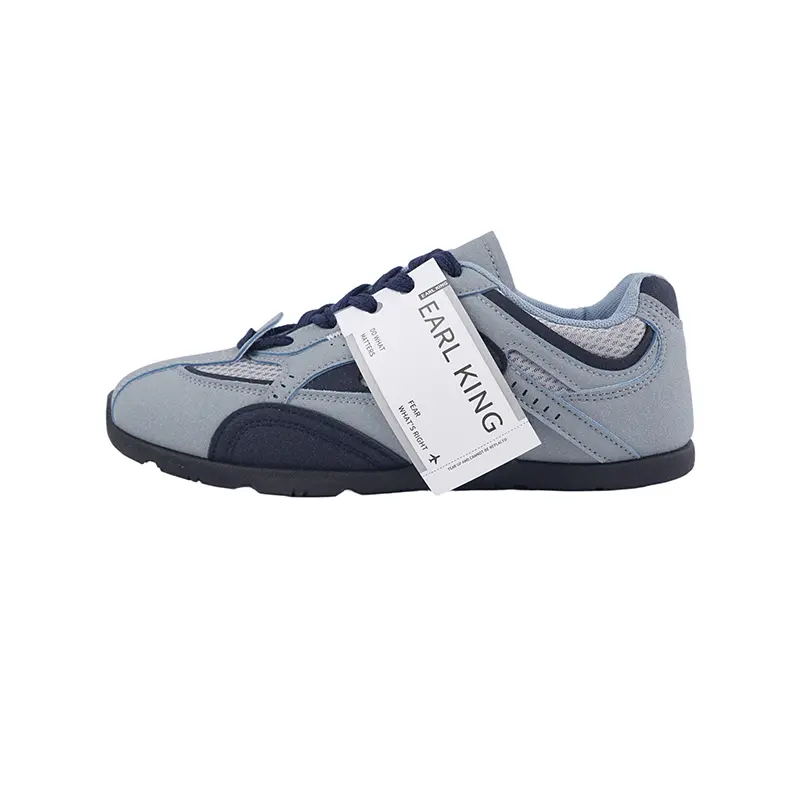 Earl king Мужские синие повседневные низкие кеды с амортизацией и износостойкостью, цвет Blue 
Earl king Мужские синие повседневные низкие кеды с амортизацией и износостойкостью, цвет Blue