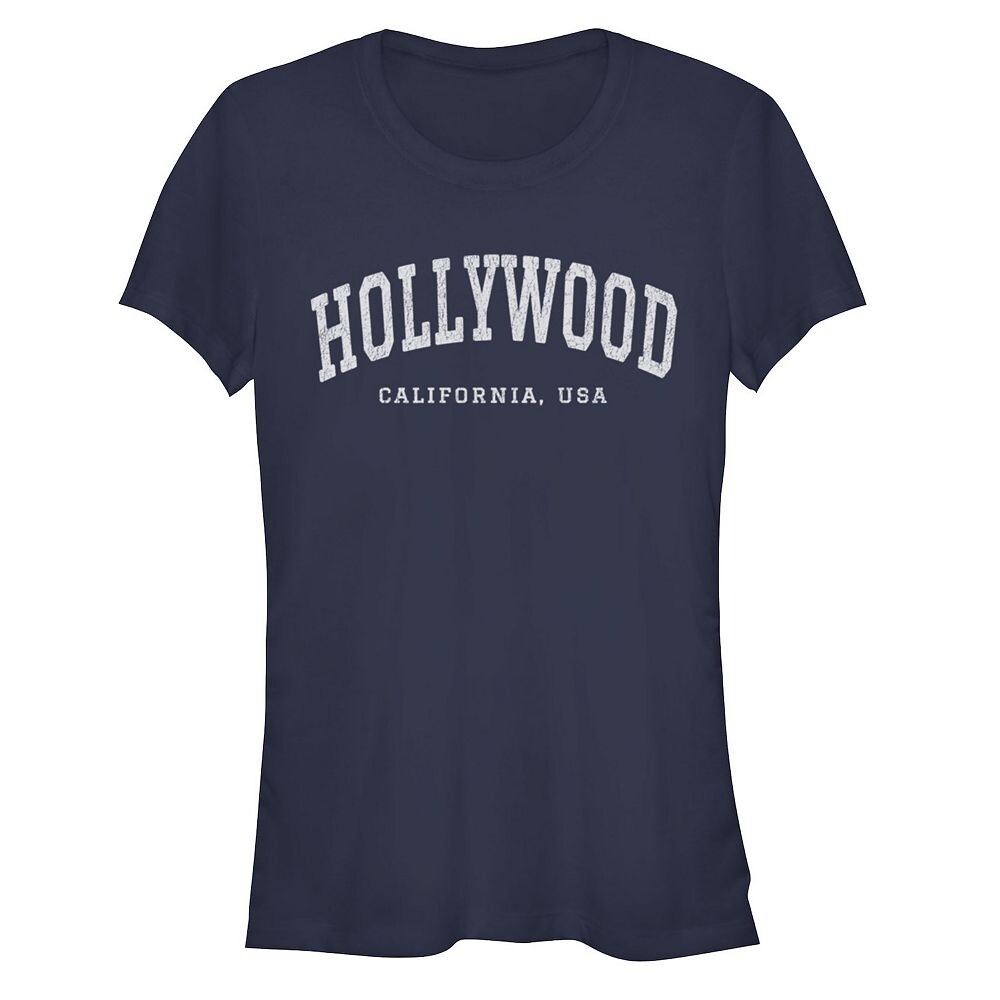 Юниорская футболка Hollywood California с потертым приталенным рисунком и рисунком, темно-синий
Юниорская футболка Hollywood California с потертым приталенным рисунком и рисунком, темно-синий