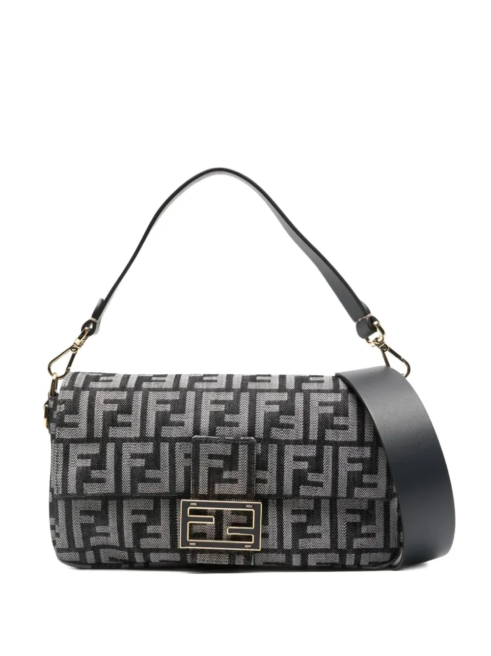 Плечевая сумка Baguette из жаккарда Fendi, серый
Плечевая сумка Baguette из жаккарда Fendi, серый