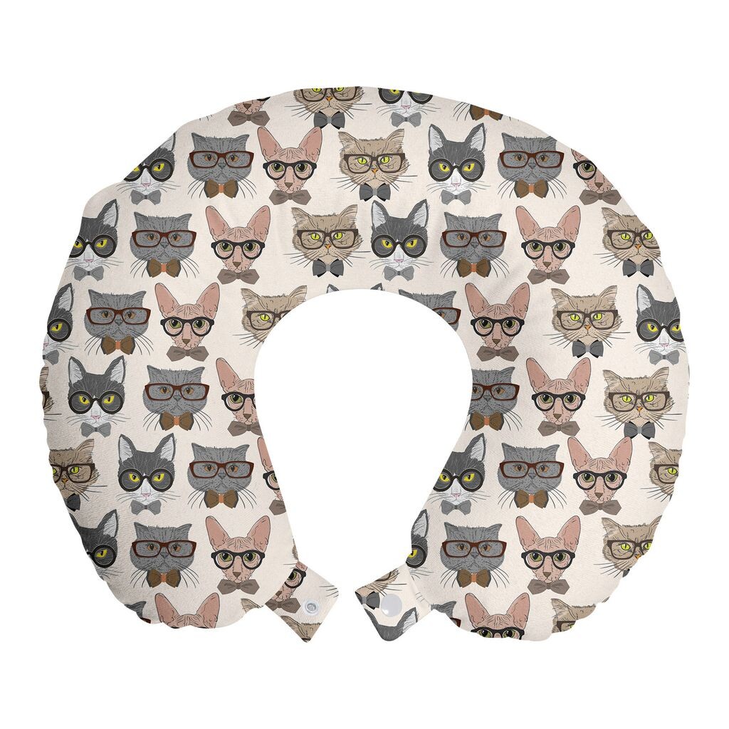 ABAKUHAUS Cat Travel Pillow Подушка для шеи, персонажи-хипстеры-ботаны, пенопластовые дорожные принадлежности для самолета и автомобиля, 30x30 см, разноцветные
ABAKUHAUS Cat Travel Pillow Подушка для шеи, персонажи-хипстеры-ботаны, пенопластовые дорожные принадлежности для самолета и автомобиля, 30x30 см, разноцветные