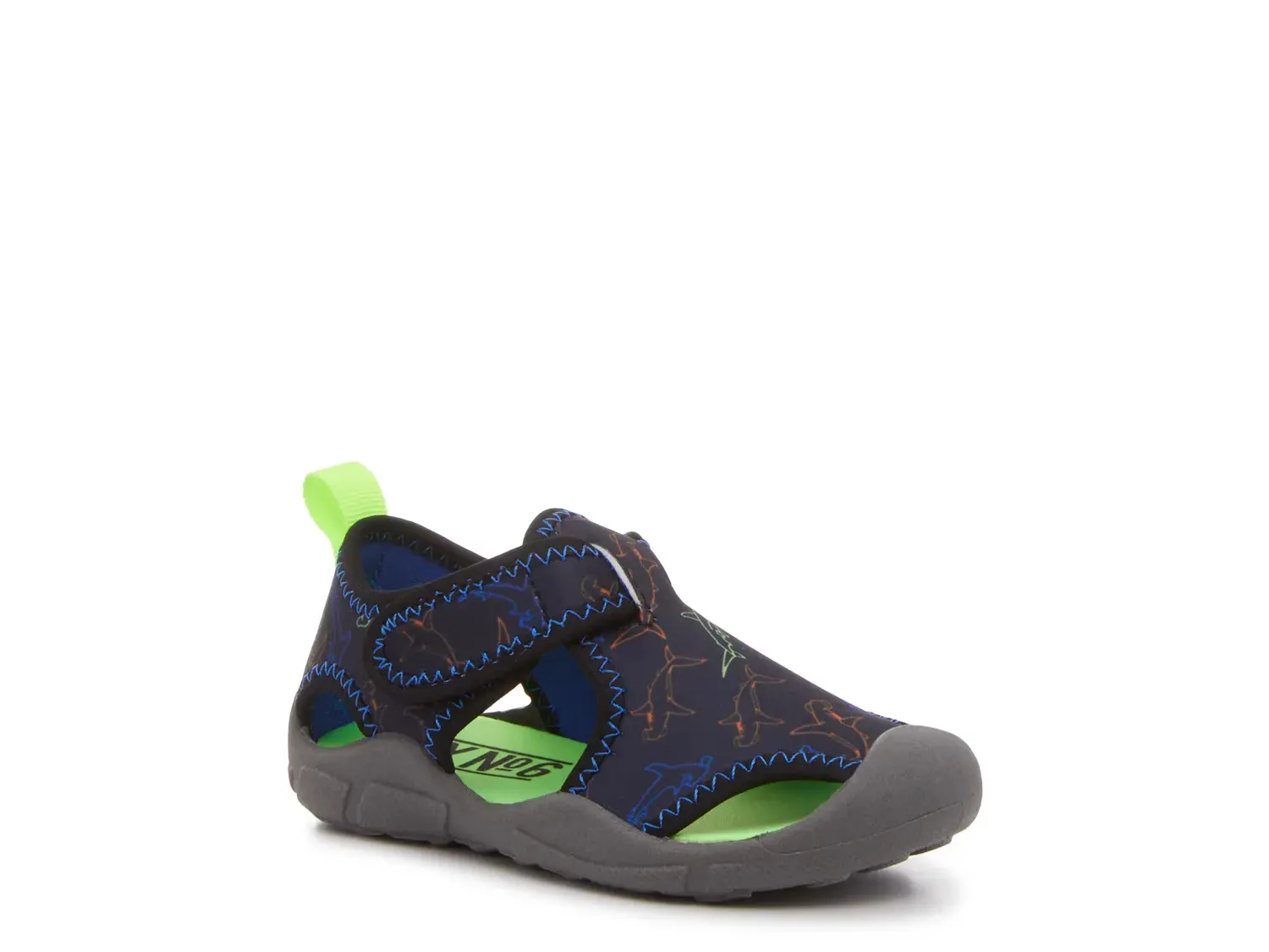 Детские аквашузы Lil Aqua Shark Mix No. 5, Black/Blue/Green 
Детские аквашузы Lil Aqua Shark Mix No. 5, Black/Blue/Green