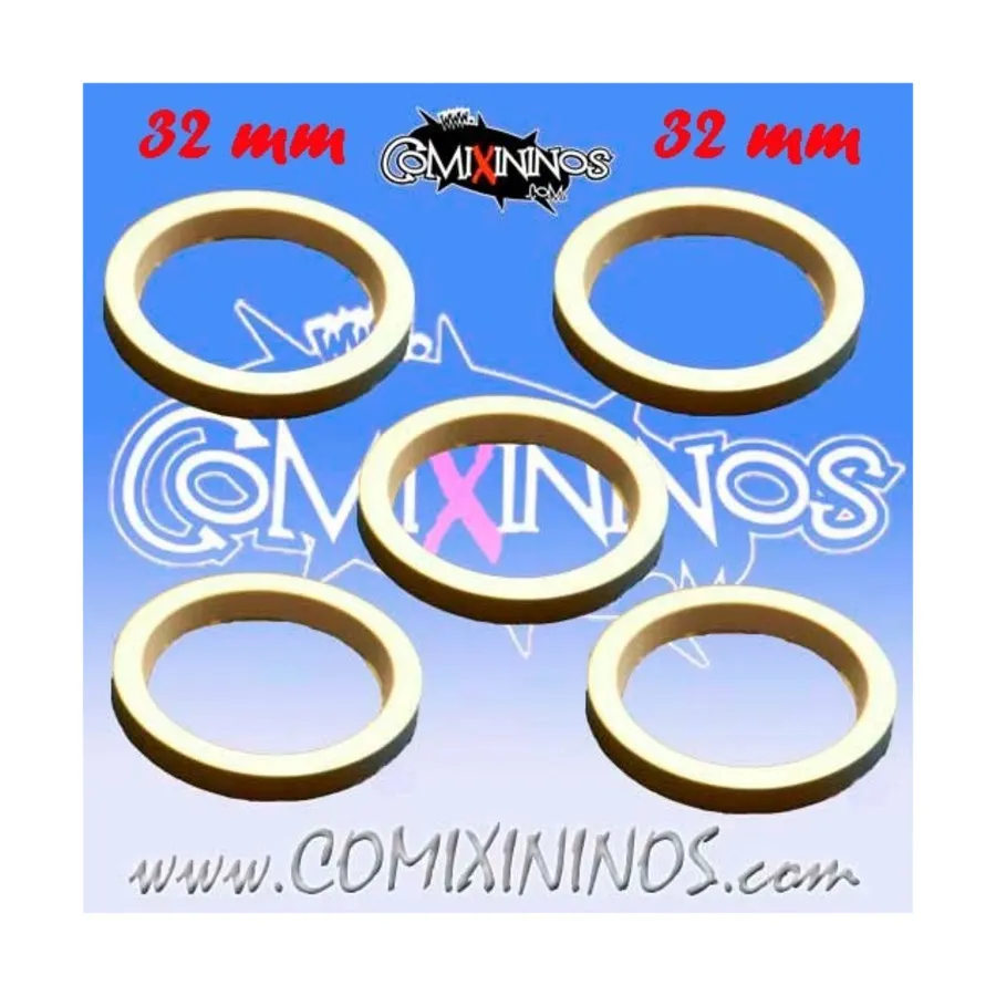 Резиновые кольца Deluxe 32 мм — белые, Fantasy Football Miniatures - Accessories (28mm)
Резиновые кольца Deluxe 32 мм — белые, Fantasy Football Miniatures - Accessories (28mm)