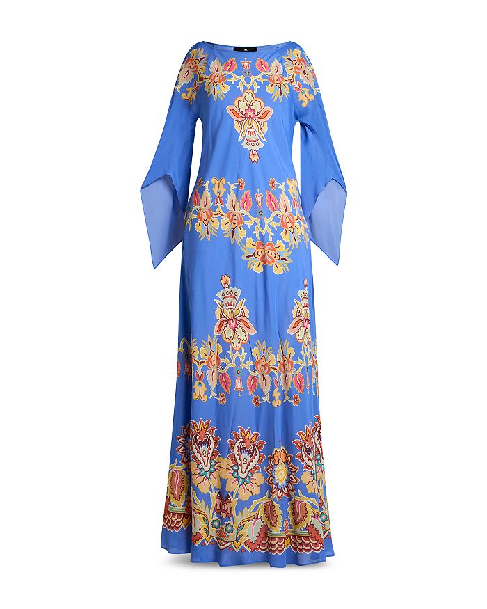 Печатное платье-кафтан Etro, синий
Печатное платье-кафтан Etro, синий