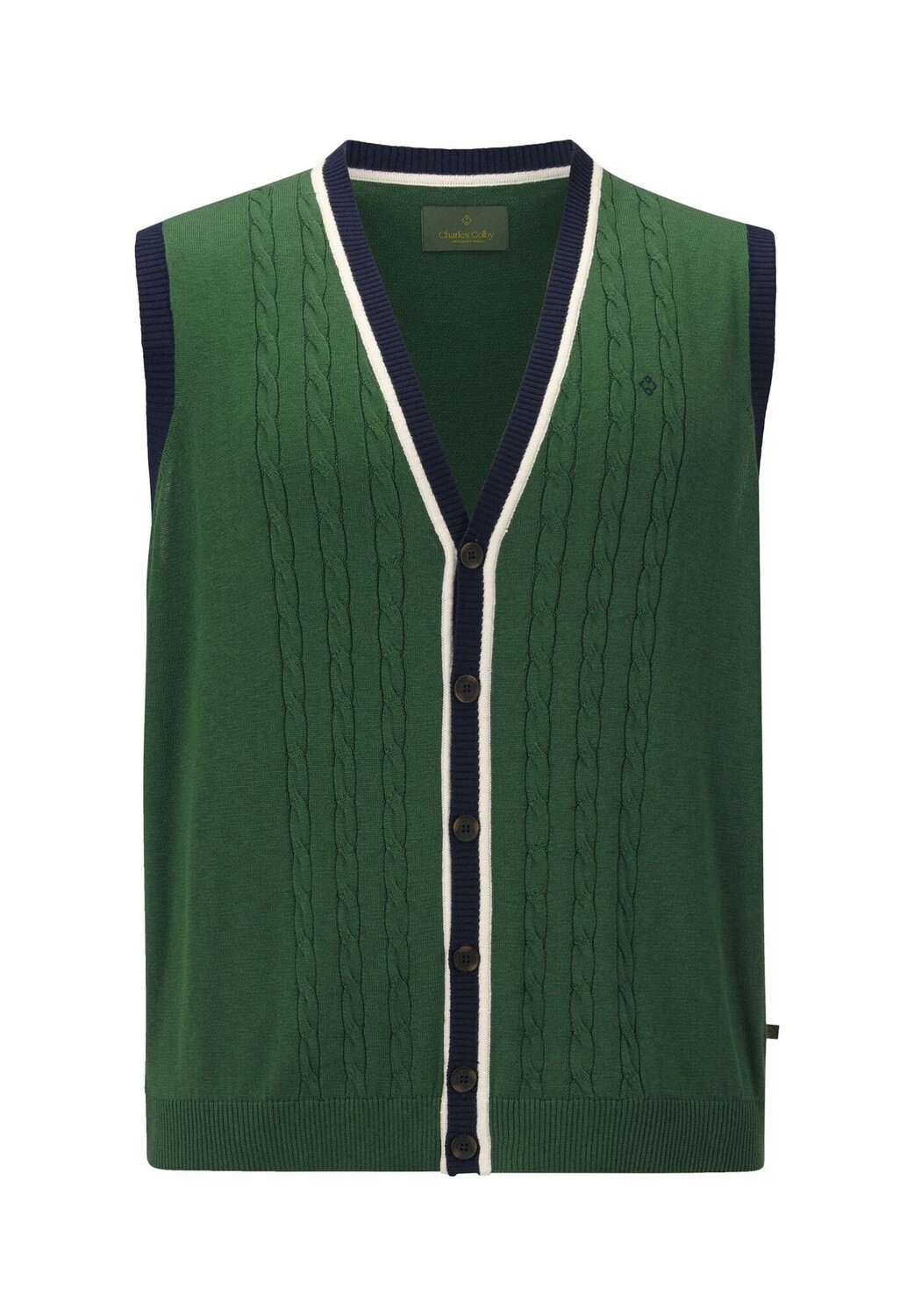 Вязаный жилет DUKE THALEN Charles Colby, цвет Dunkelgrün
Вязаный жилет DUKE THALEN Charles Colby, цвет Dunkelgrün