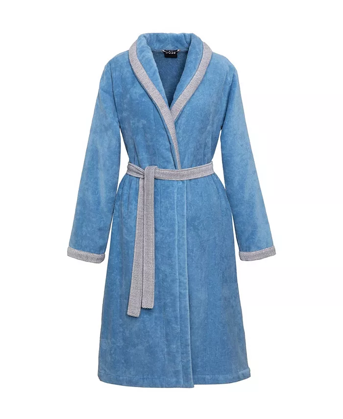 Лорд Женский махровый халат из велюра Boss Home, синий
Лорд Женский махровый халат из велюра Boss Home, синий