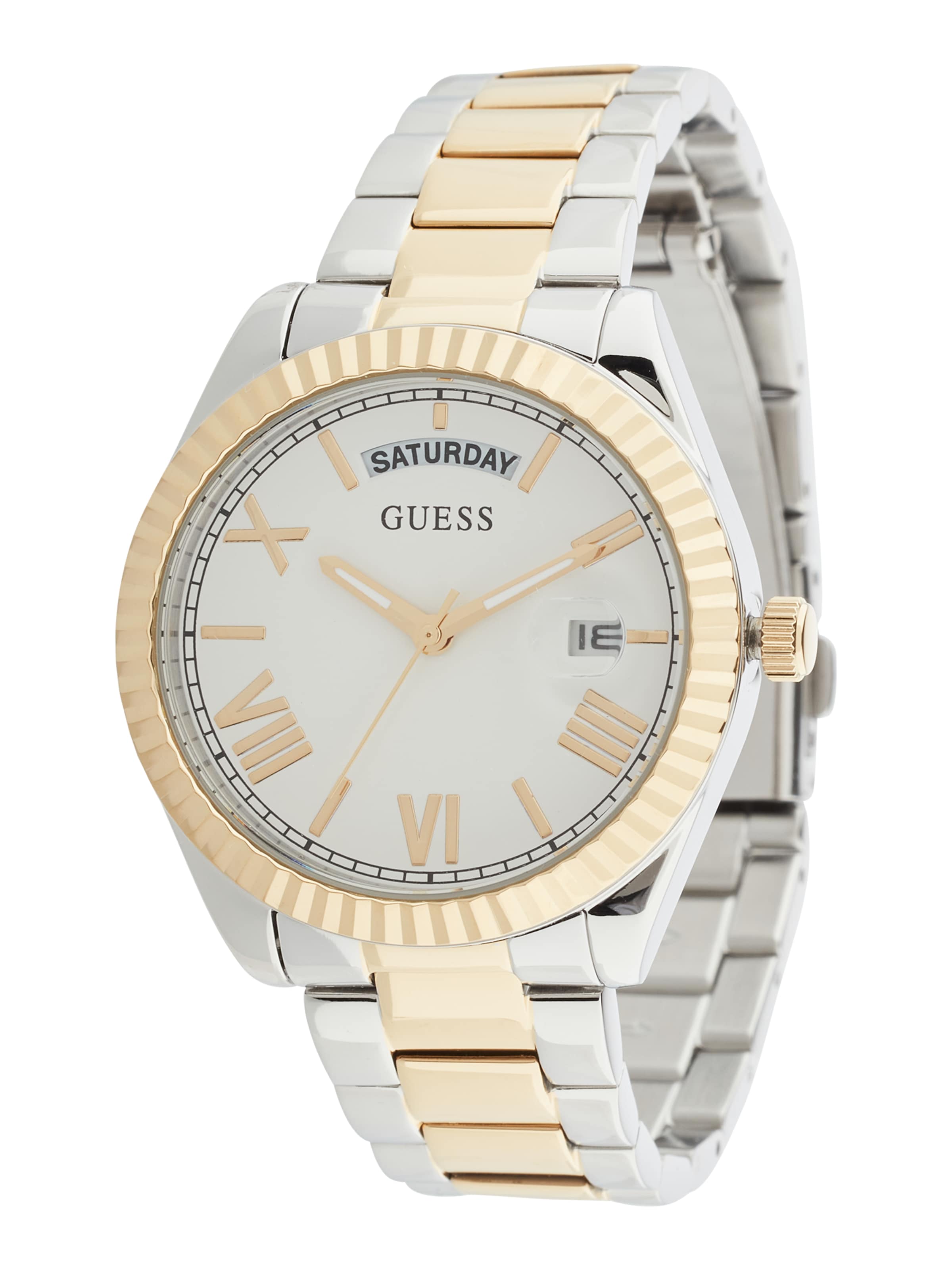 GUESS Серебряные аналоговые часы
GUESS Серебряные аналоговые часы