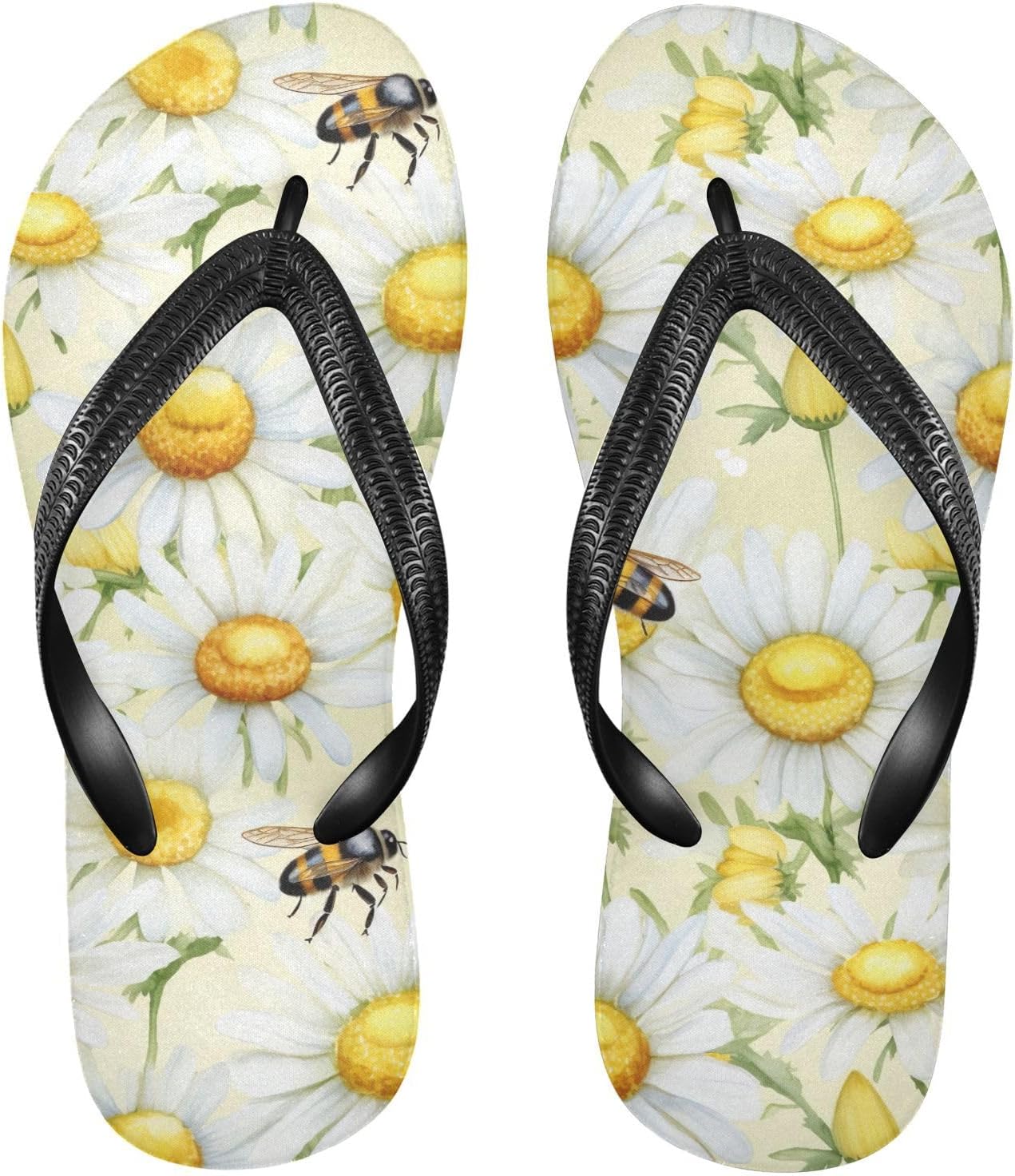 Шлепанцы SPRIPORT Bee Flowers Slim для женщин и мужчин, удобные повседневные вьетнамки с мягкой подошвой, нескользящей резиновой подошвой, сандалии для пляжа и летней прогулки, Multicoloured
Шлепанцы SPRIPORT Bee Flowers Slim для женщин и мужчин, удобные повседневные вьетнамки с мягкой подошвой, нескользящей резиновой подошвой, сандалии для пляжа и летней прогулки, Multicoloured