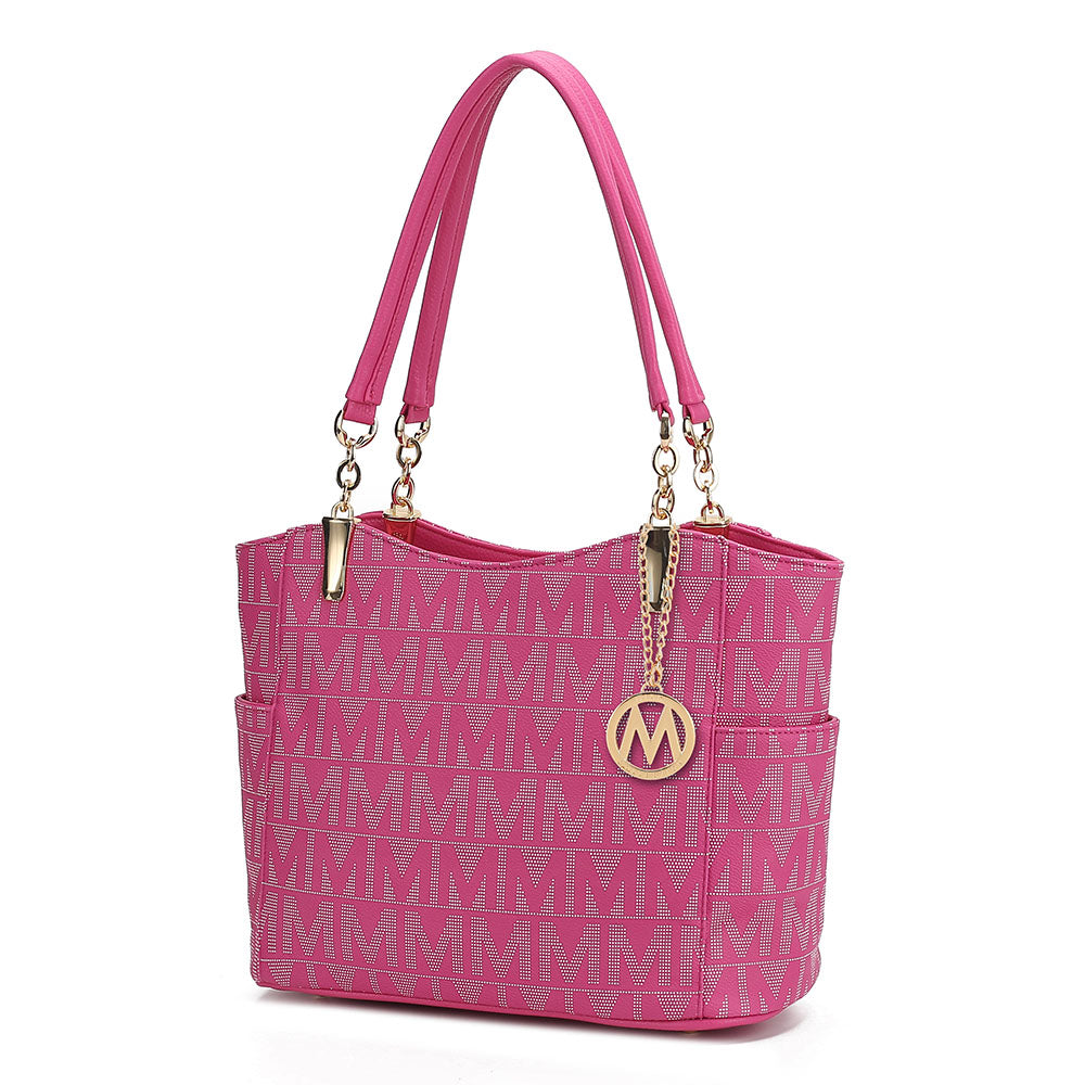 Сумка-тоут Braylee M Signature MKF, фуксия
Сумка-тоут Braylee M Signature MKF, фуксия