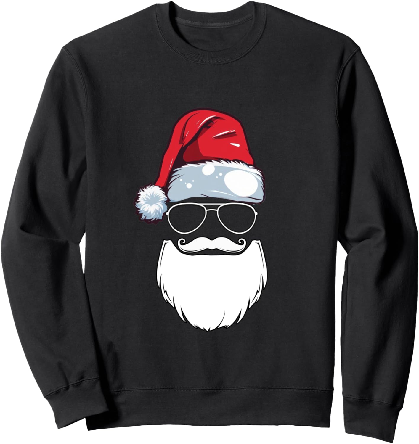 Стильная толстовка с изображением Санты, солнцезащитных очков и бороды Enjoy Christmas To The Fullest, черный
Стильная толстовка с изображением Санты, солнцезащитных очков и бороды Enjoy Christmas To The Fullest, черный