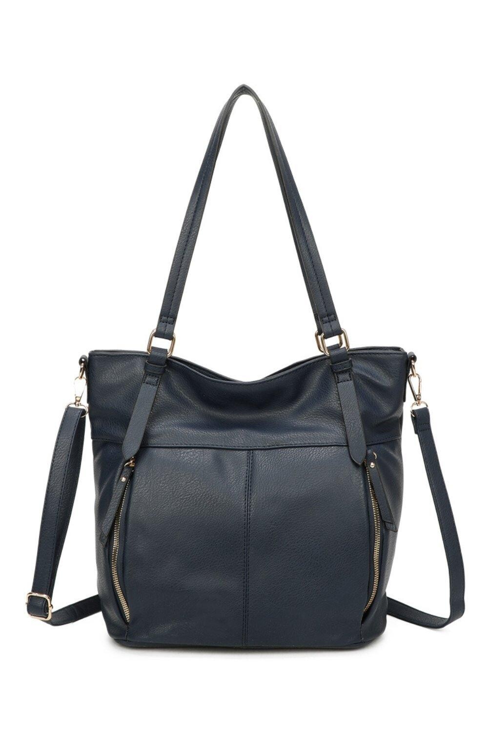 Сумка-тоут Reese из искусственной кожи с четырьмя молниями Fontanella Fashion, синий
Сумка-тоут Reese из искусственной кожи с четырьмя молниями Fontanella Fashion, синий