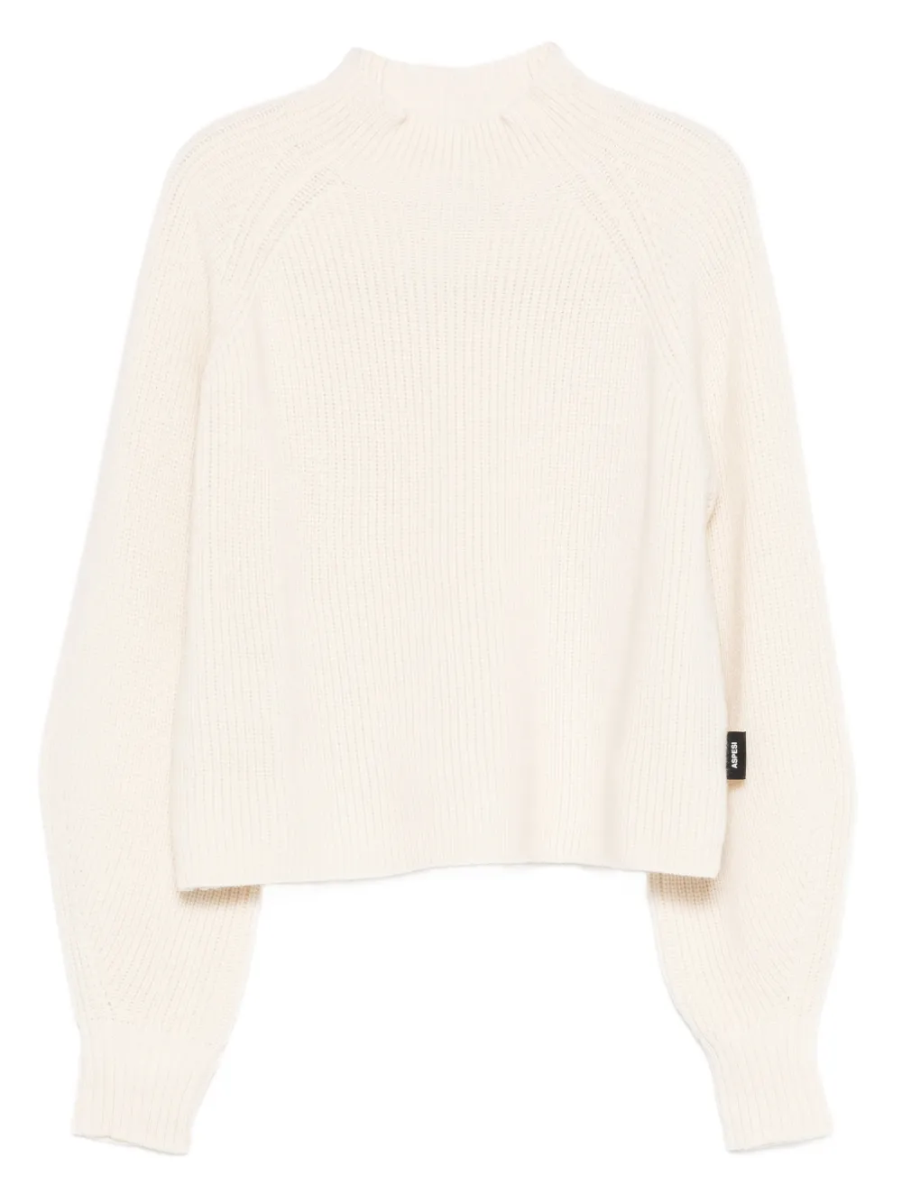 Рифленый свитер с воротником-стойкой Aspesi Kids, бежевый
Рифленый свитер с воротником-стойкой Aspesi Kids, бежевый