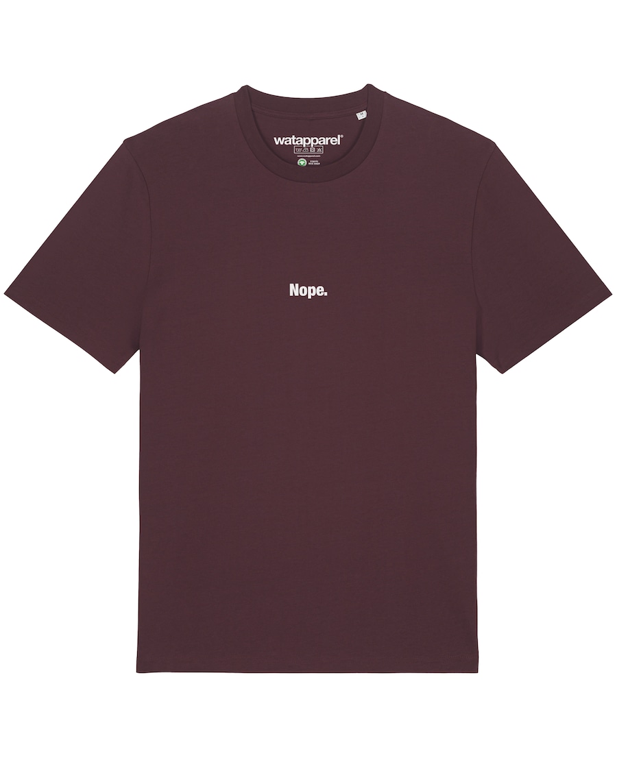 Рубашка Watapparel Nope, темно-красный
Рубашка Watapparel Nope, темно-красный